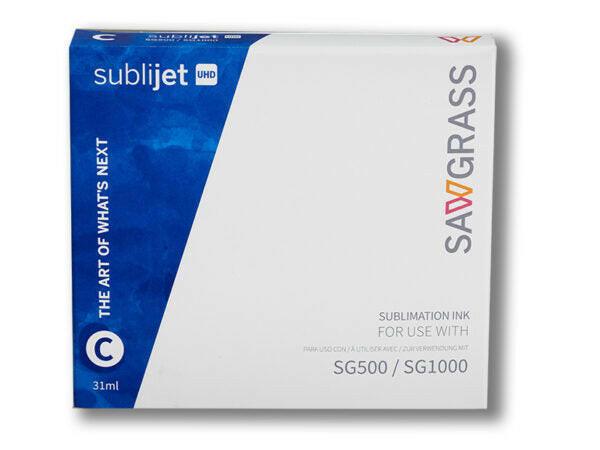 Sawgrass SG500/SG1000 SubliJet UHD Sublimation Ink.