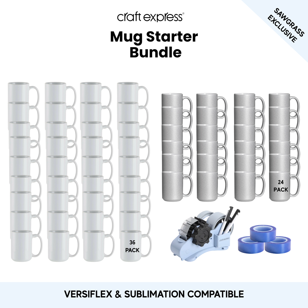 Craft Express Mug Starter Bundle | Sawgrass Exclusive