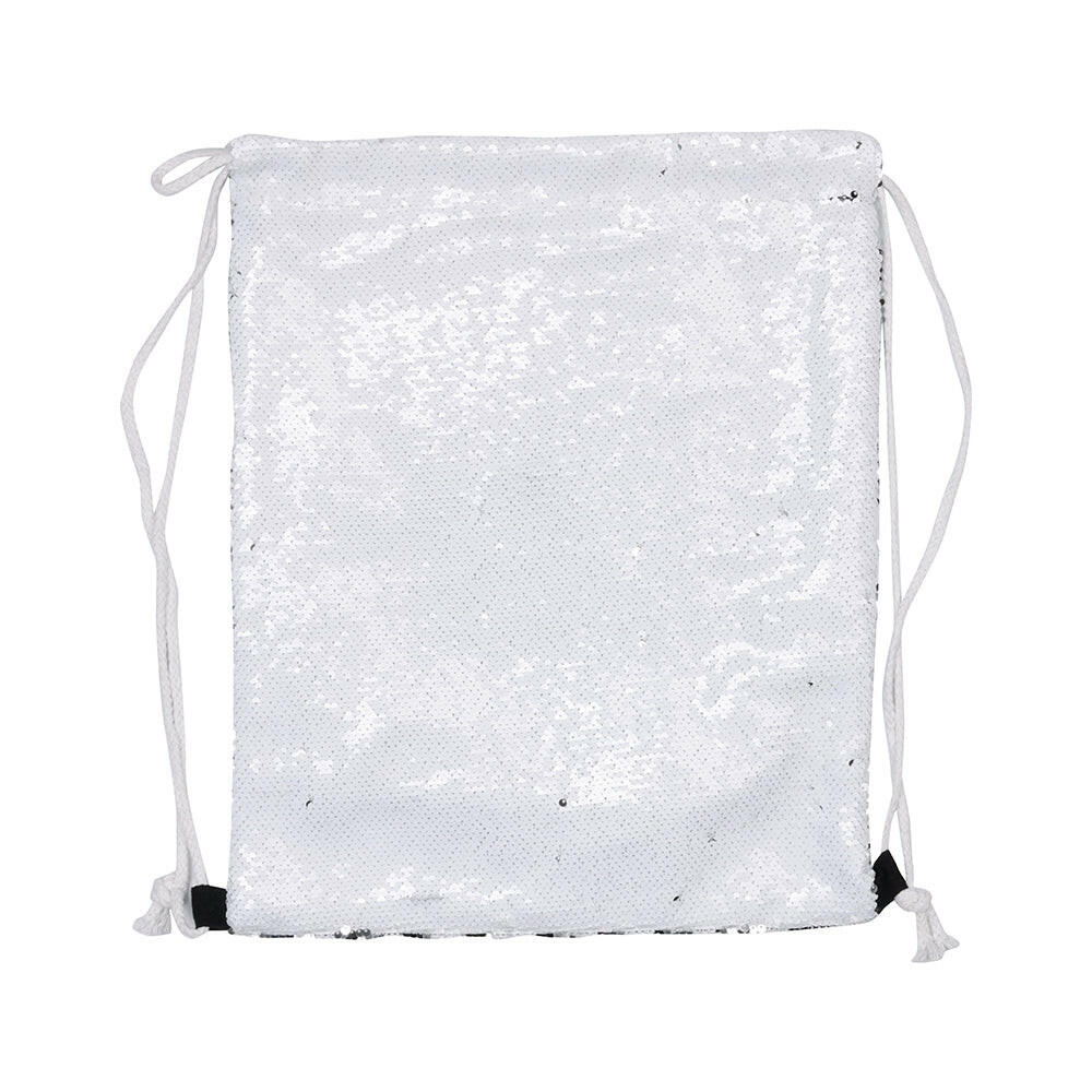 Sublimation Sequin Drawstring Backpacks - 2 Pack - Craft Express - 