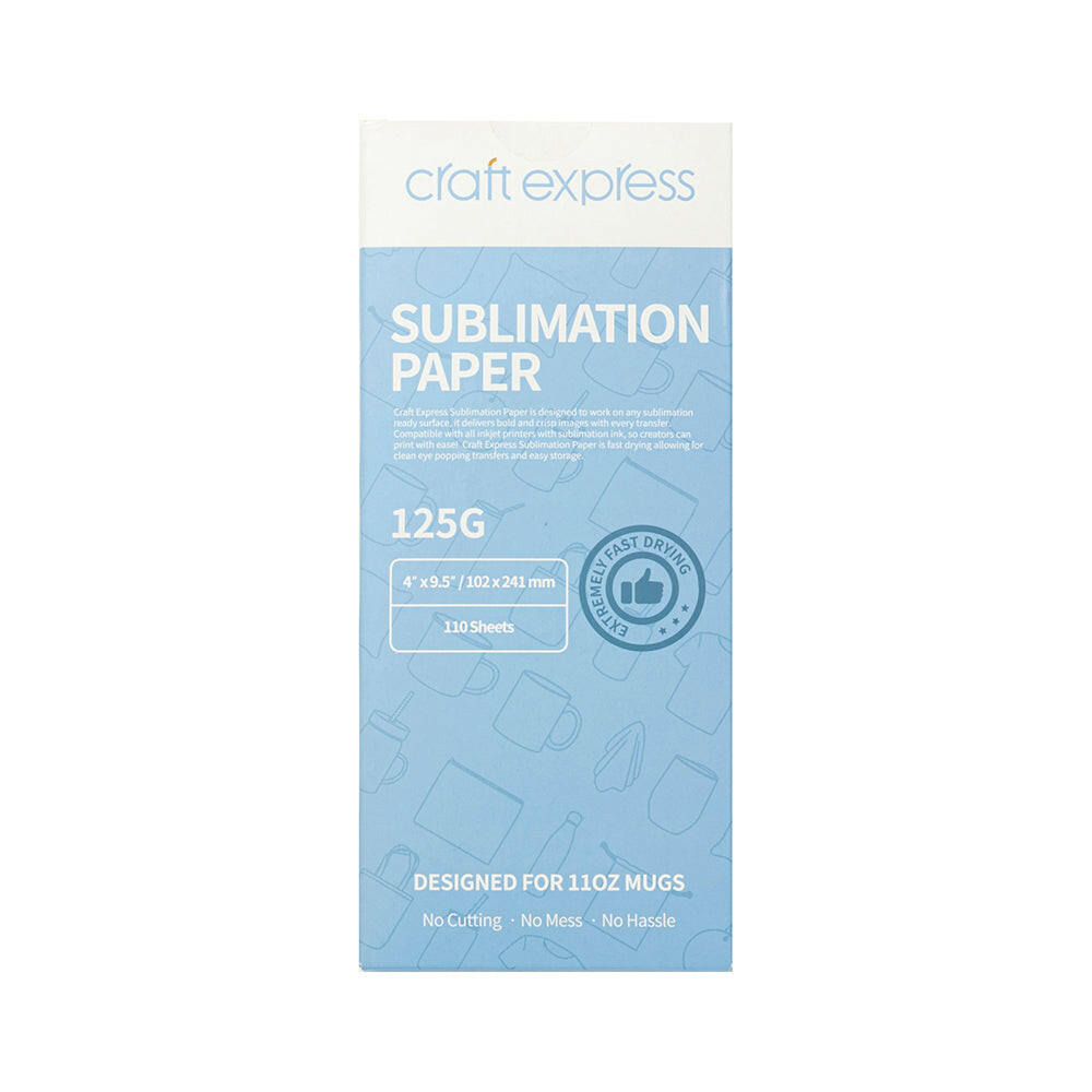 Sublimation Transfer Paper - 110 Pack - Craft Express - 