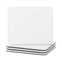 Craft Express Sublimation Vegan Leather Placemats: 12 x18 Inch White.