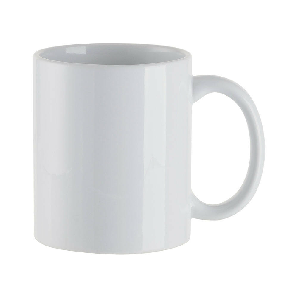 Single white 11oz sublimation mug