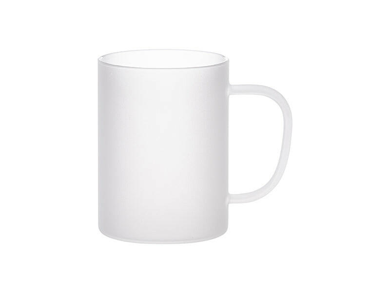 15oz Frosted Glass Sublimation Mugs - 4 Pack.