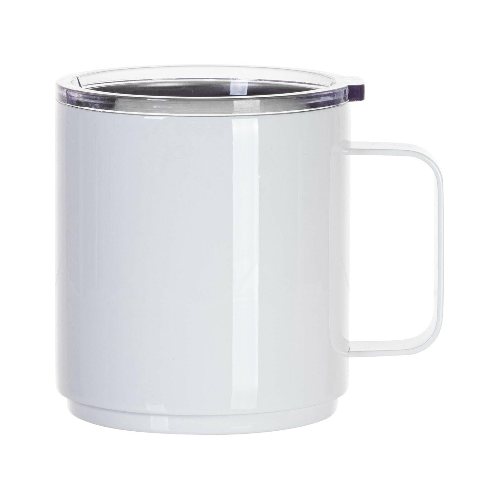 13oz Stainless Steel Stackable Sublimation Mugs - 4 Pack.