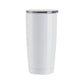 Craft Express 4 Pack 20 oz Stainless Steel Sublimation Tapered Travel Tumbler