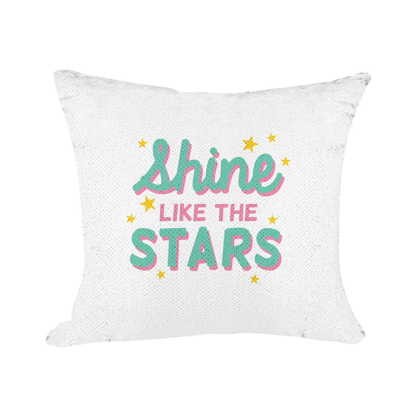 Sequin Sublimation Pillow Covers - 4 Pack.