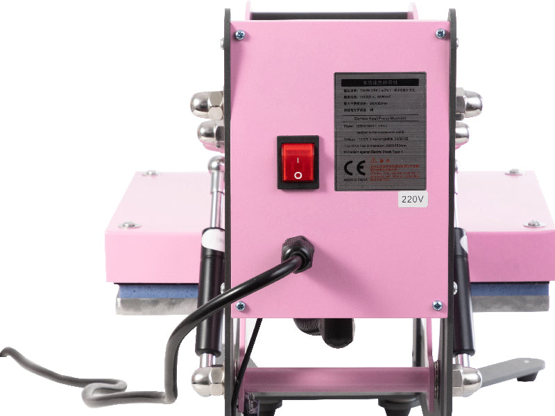 Stahls' Heat Press in Hot Pink 9x12 FREE SHIPPING in USA