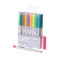 Craft Express 18 Pack of Assorted Colors Joy Fabric Markers