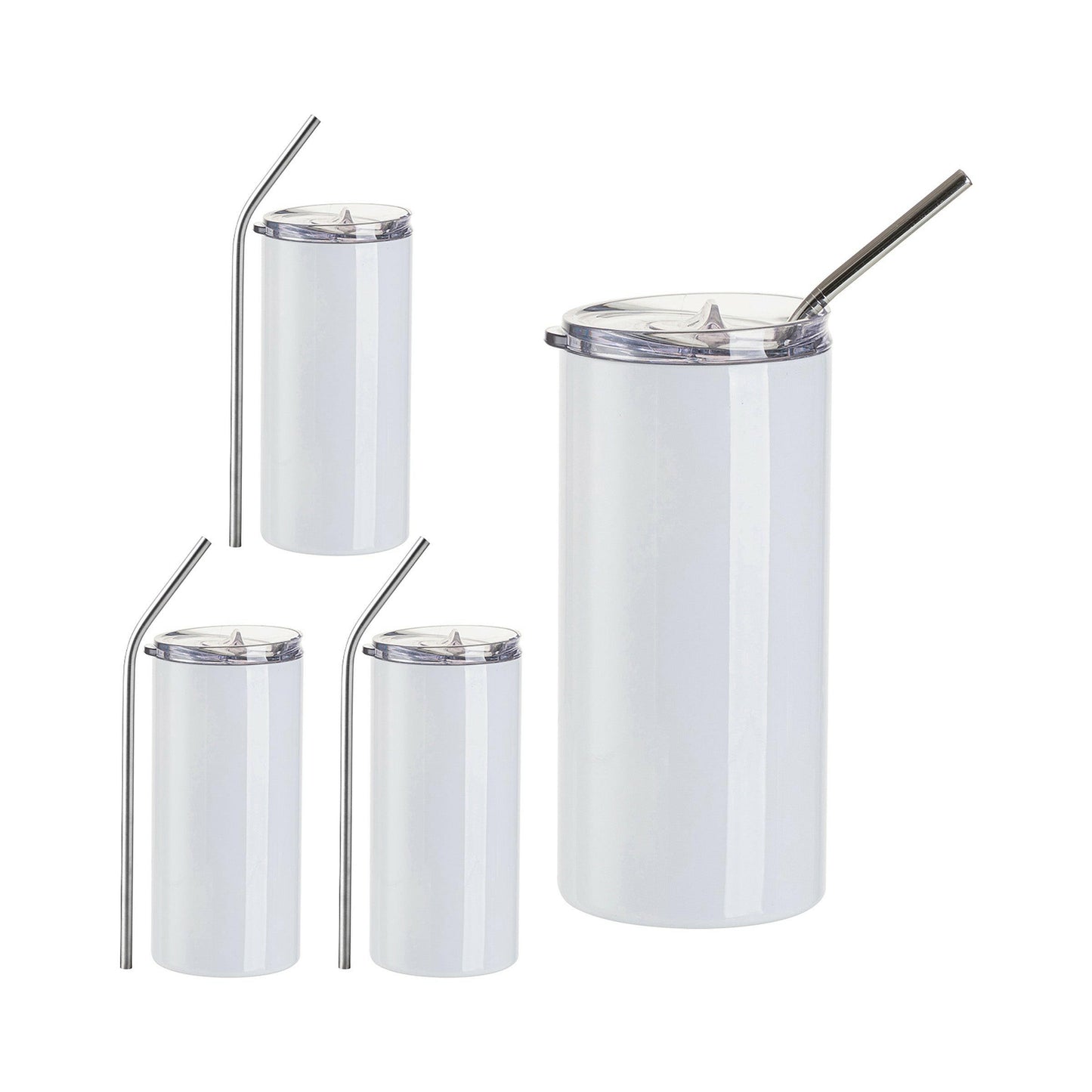 16 Pack Insulated Travel Tumblers 20 Oz Stainless
