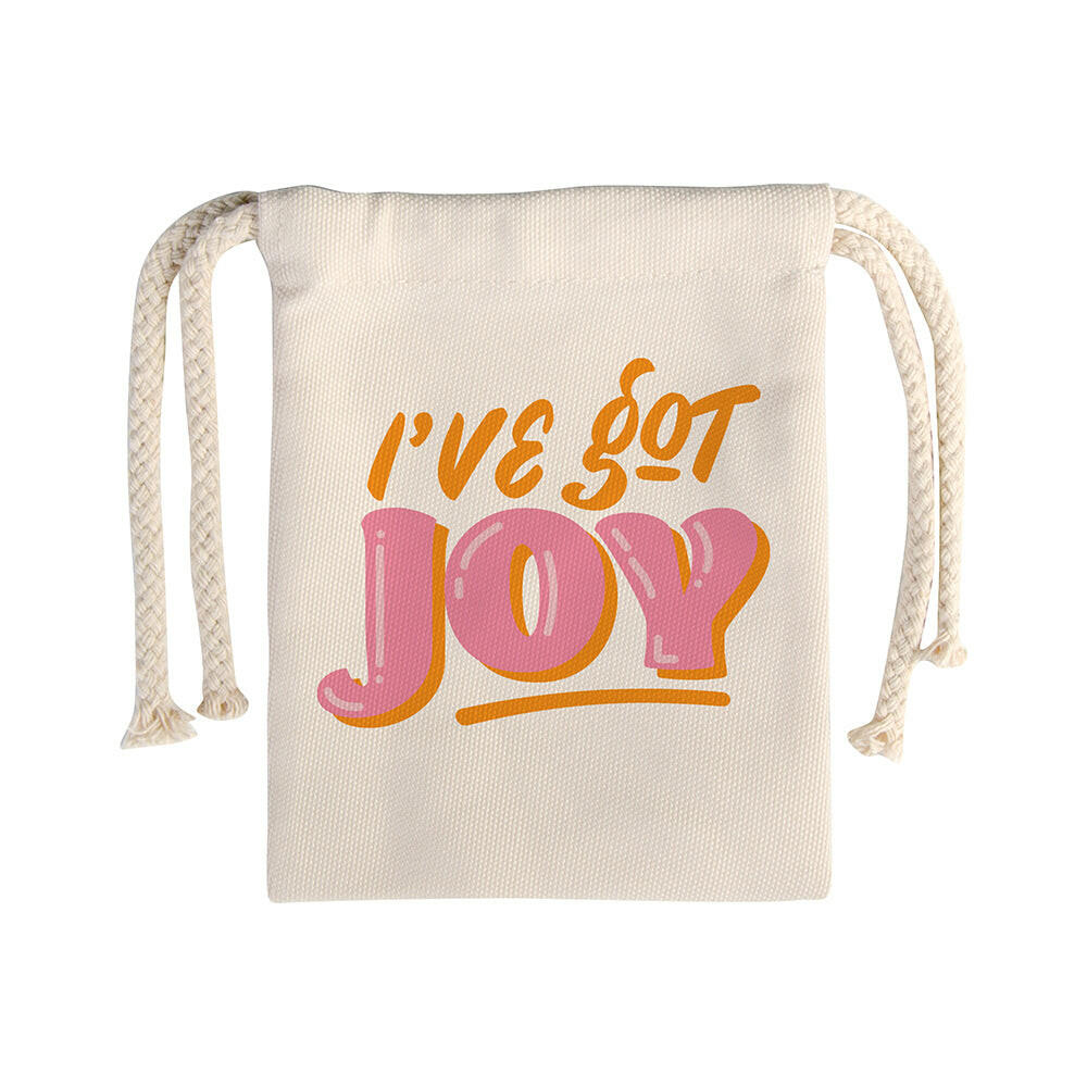 Sublimation Drawstring Gift Bags - 4 Pack.