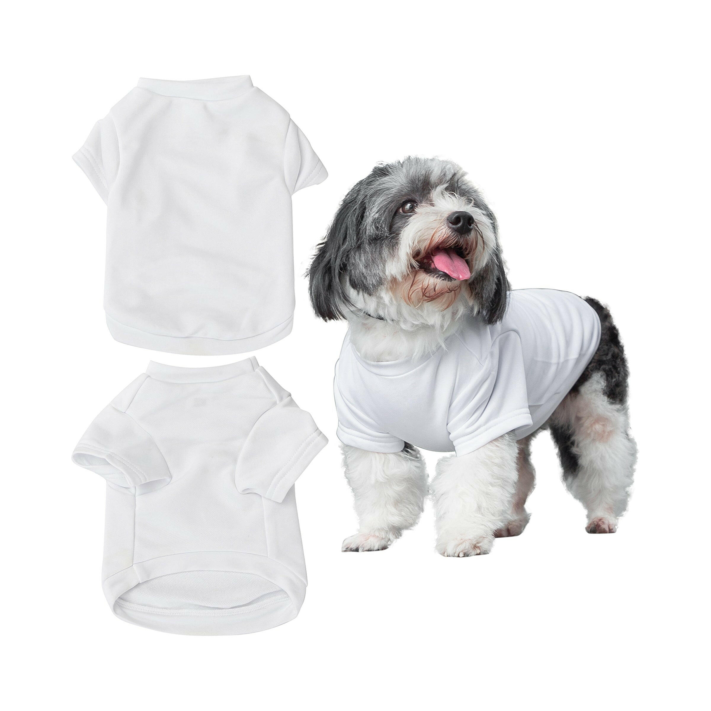 Large Sublimation Pet T-shirt - 2 Pack.