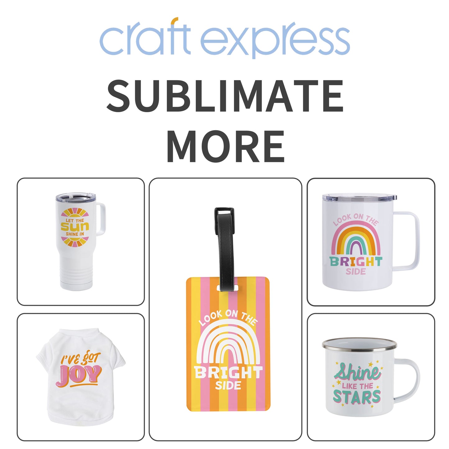 Craft Express 110 Pack Sublimation Mug Size Paper