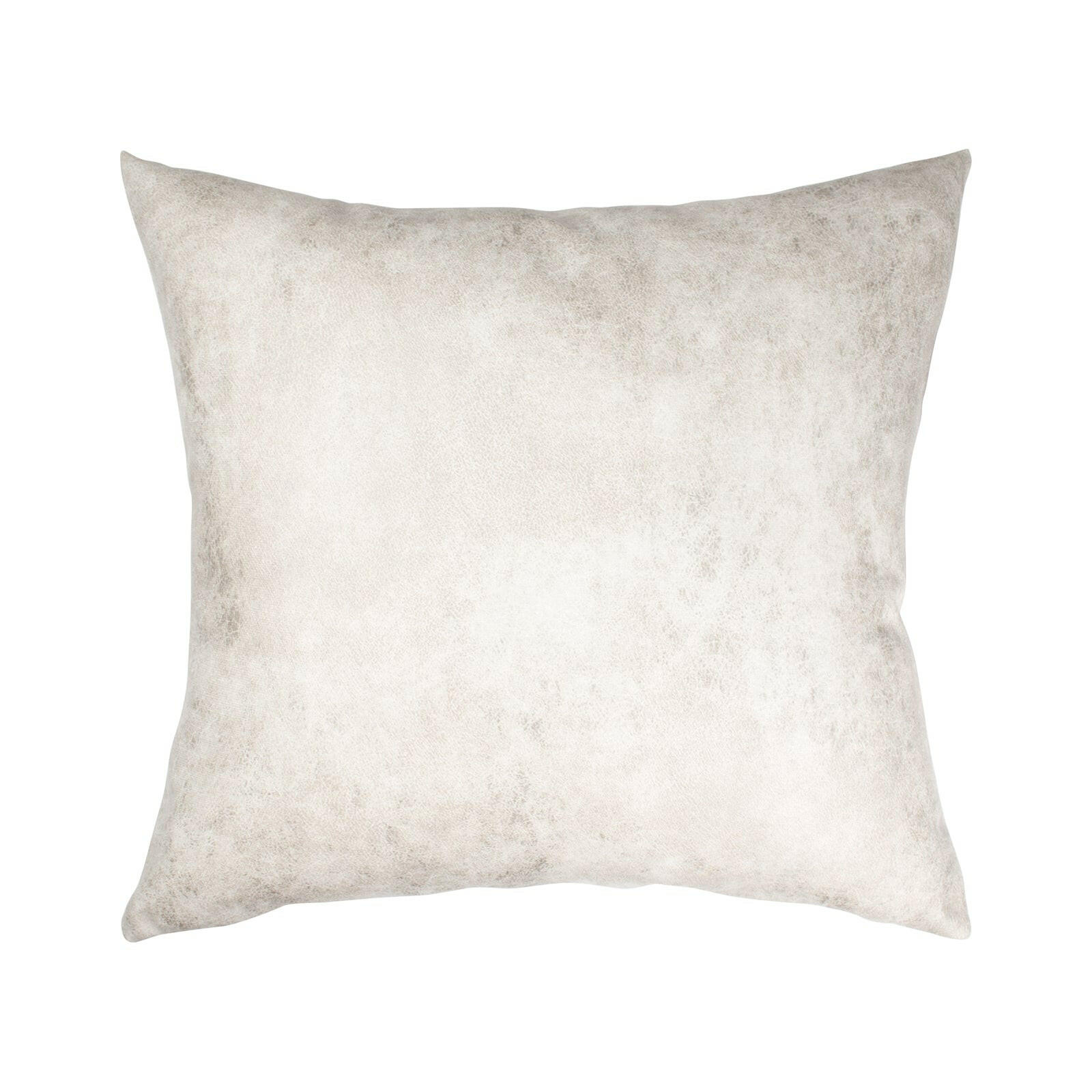 White Vegan Leather Sublimation Pillow Cases - 4 Pack.