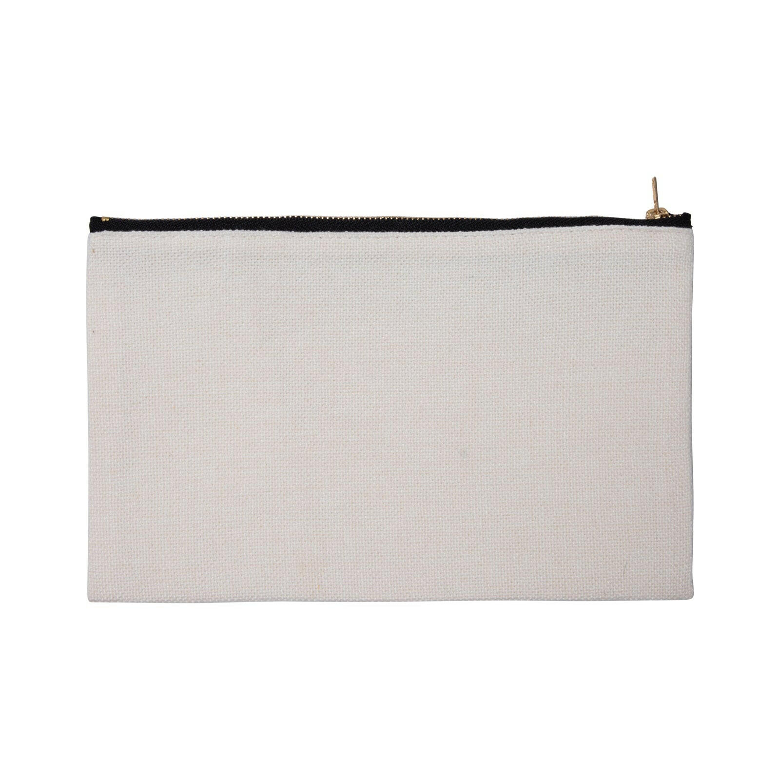 Linen Sublimation Cosmetic Bag - 4 Pack.
